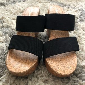 EUC American Eagle Wedges - Size 9, Worn Once!